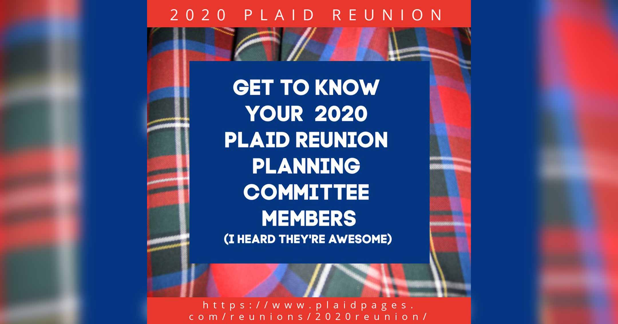 2020 Plaid Reunion Planning Committee | PlaidPages.com